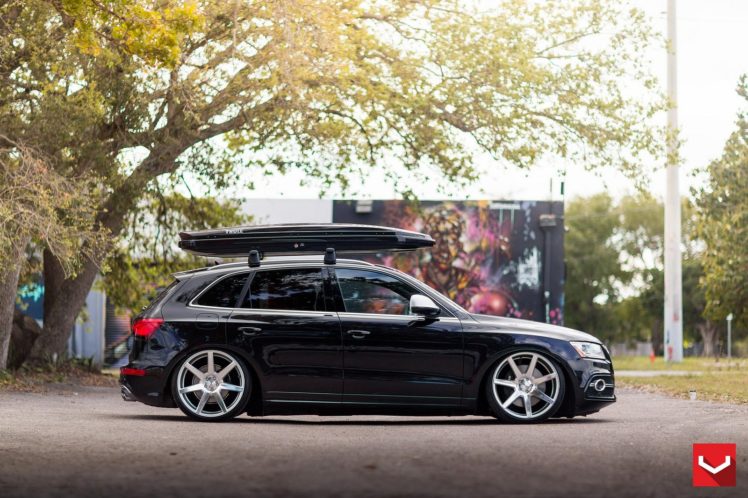 vossen, Wheels, Audi, Sq5, Black, Tuning, Cars HD Wallpaper Desktop Background