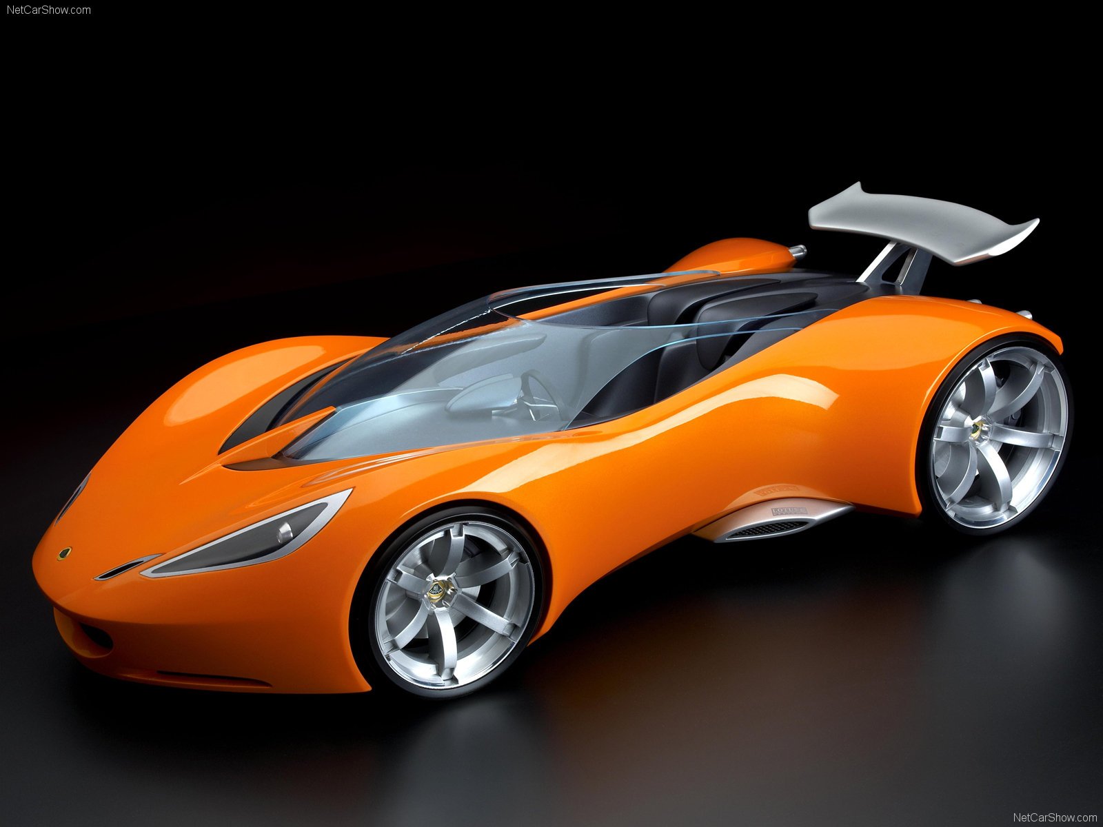 lotus, Hot, Wheels, Concept, Cars, Orange, 2007 Wallpaper