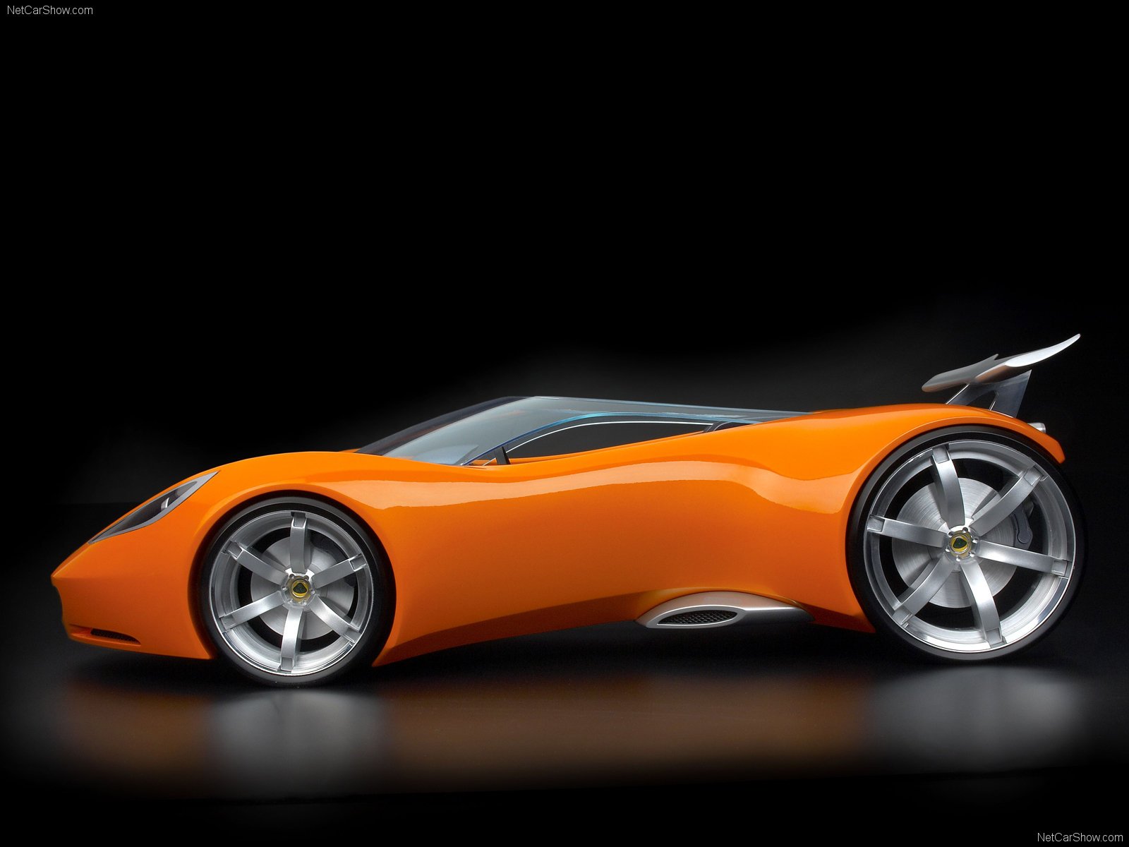 lotus, Hot, Wheels, Concept, Cars, Orange, 2007 Wallpaper