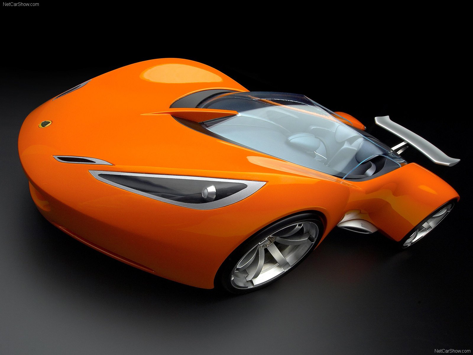 lotus, Hot, Wheels, Concept, Cars, Orange, 2007 Wallpaper