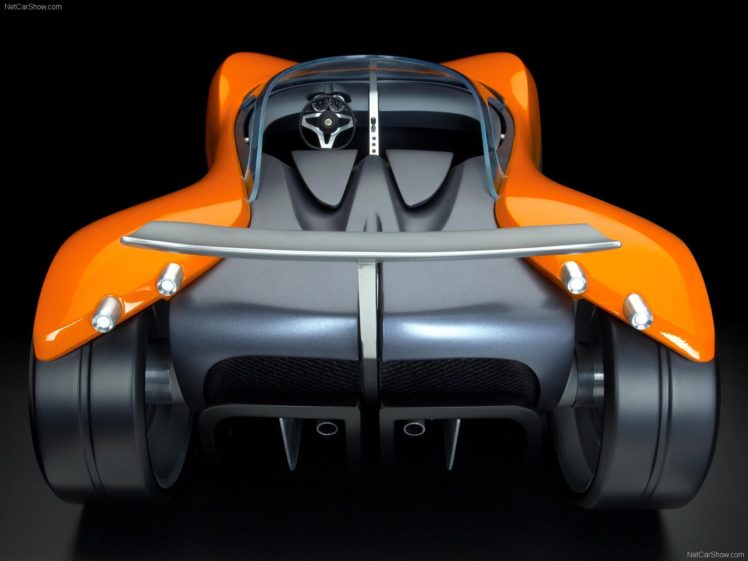 lotus, Hot, Wheels, Concept, Cars, Orange, 2007 HD Wallpaper Desktop Background