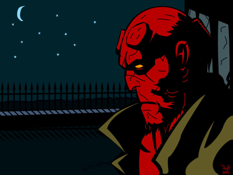 comics, Hellboy, Illustrations HD Wallpaper Desktop Background
