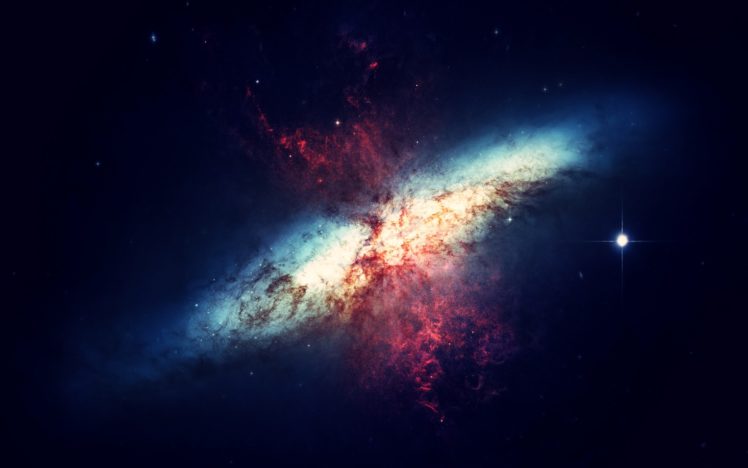 nebula, Pink, Blue, Explosion HD Wallpaper Desktop Background