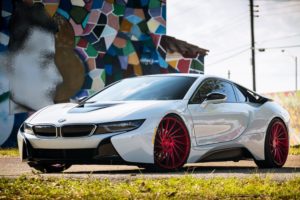bmw, I8, Electro, Cars, Tuning, White, German, Wall, Drawing, City, Town, Speed, Motors