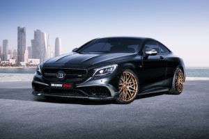 2015, Brabus, Mercedes benz, S, 63, Amg, Coupe, C217, Mercedes, Benz, Amg, Palmira, Black, City, Skyscrapers, Buildings, Cars, Motors, Speed