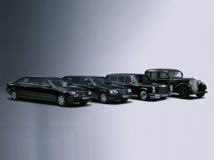 cars, Mercedes benz, Retro, Limousine, Old, Classic, Modern, Black, Motors, Mercedes, Benz HD Wallpaper Desktop Background