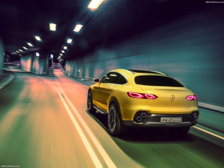 mercedes, Glc, Coupe, Suv, Concept, Cars, 2015 HD Wallpaper Desktop Background