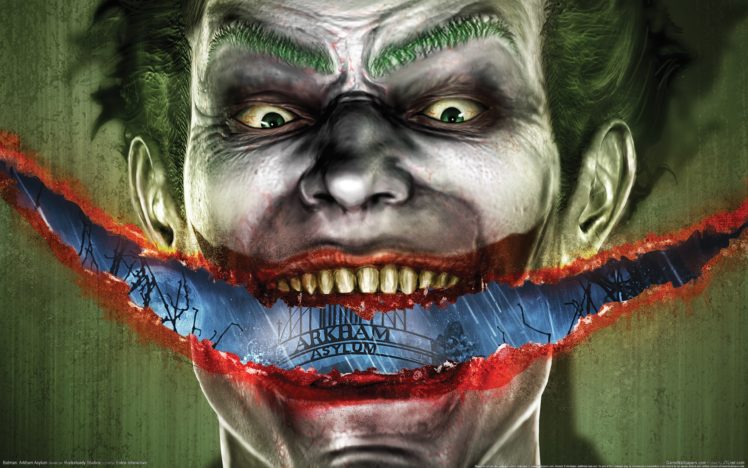 batman, The, Joker, Arkham, Asylum, Batman, Arkham, Asylum HD Wallpaper Desktop Background