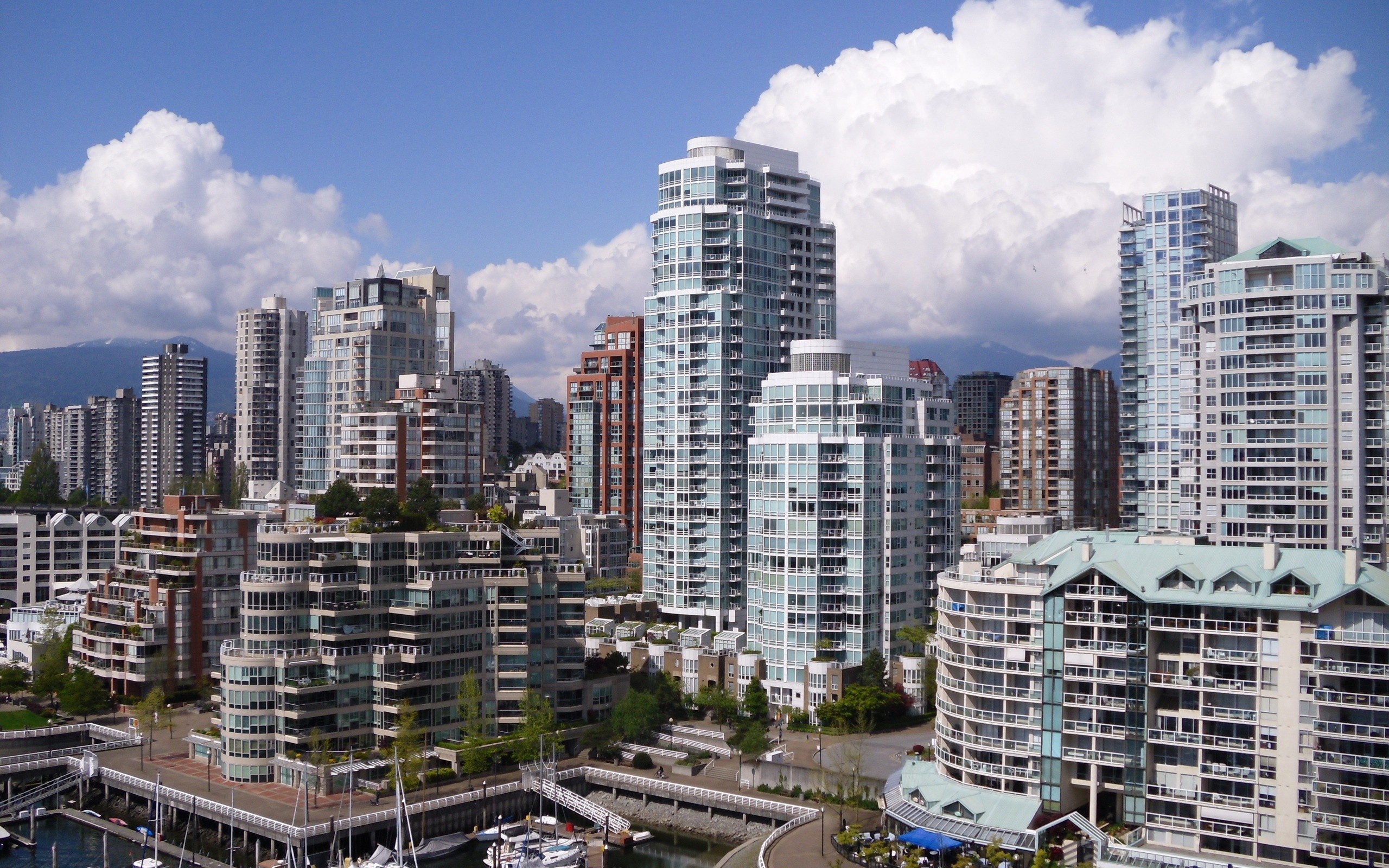 cityscapes, Vancouver, Hotels Wallpaper