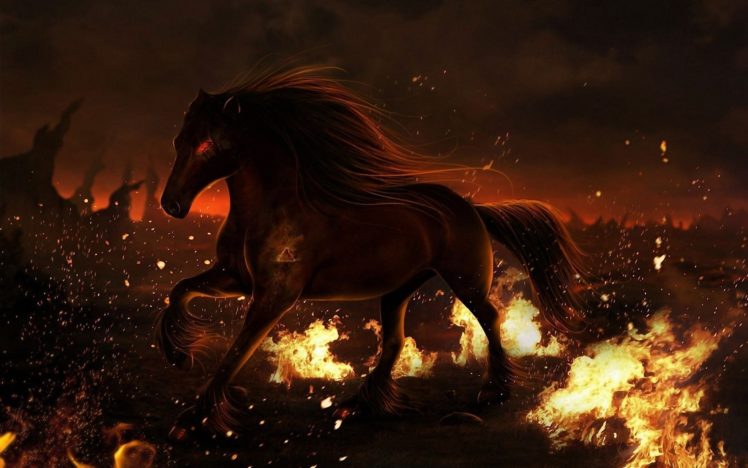 fantasy, Horse, Art, Artistic HD Wallpaper Desktop Background