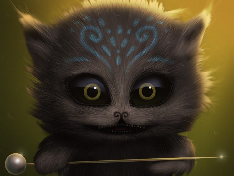 fantasy, Cat, Cats, Art, Artwork, Artistic HD Wallpaper Desktop Background