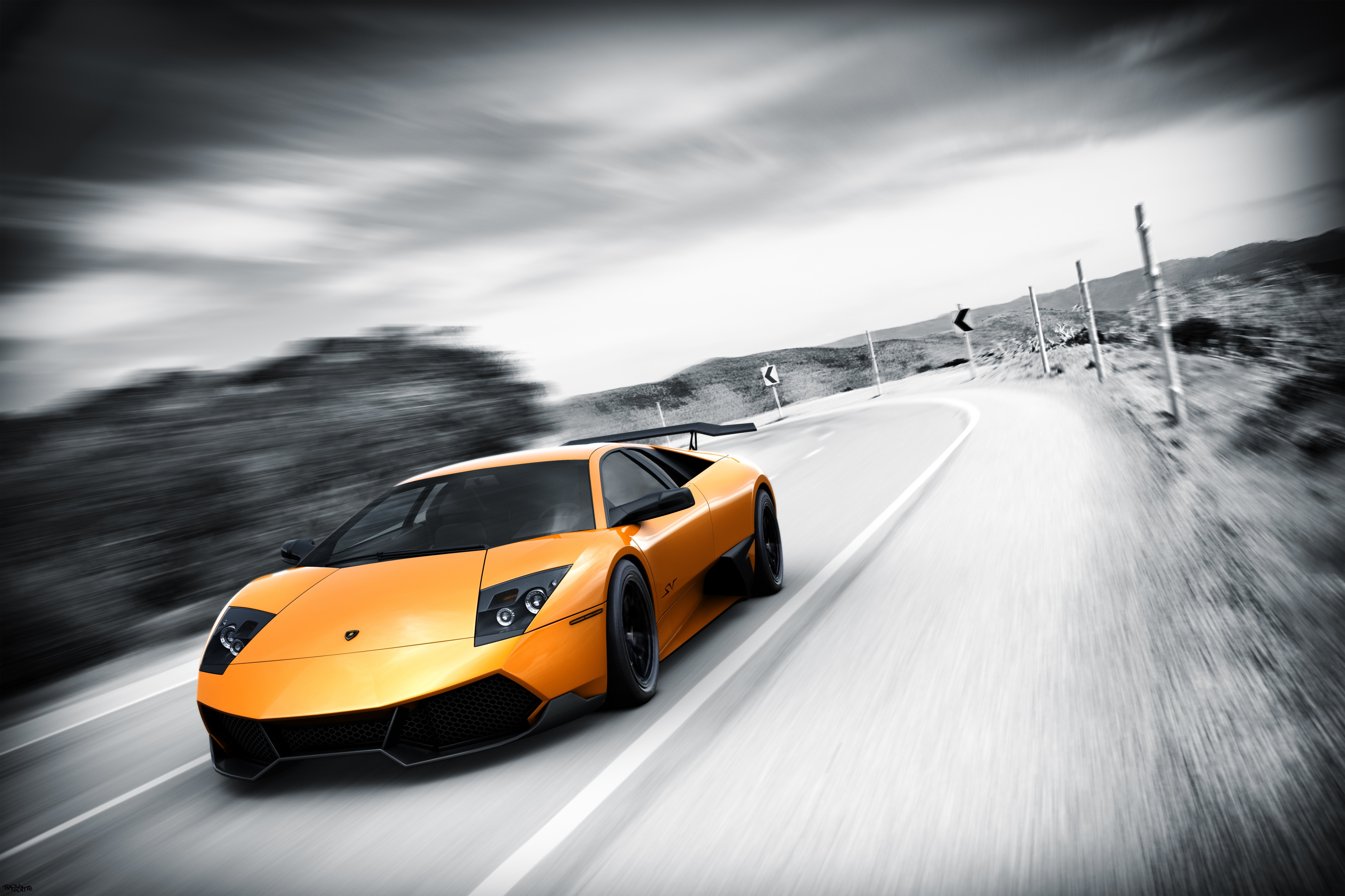 cars, Lamborghini, Selective, Coloring Wallpaper