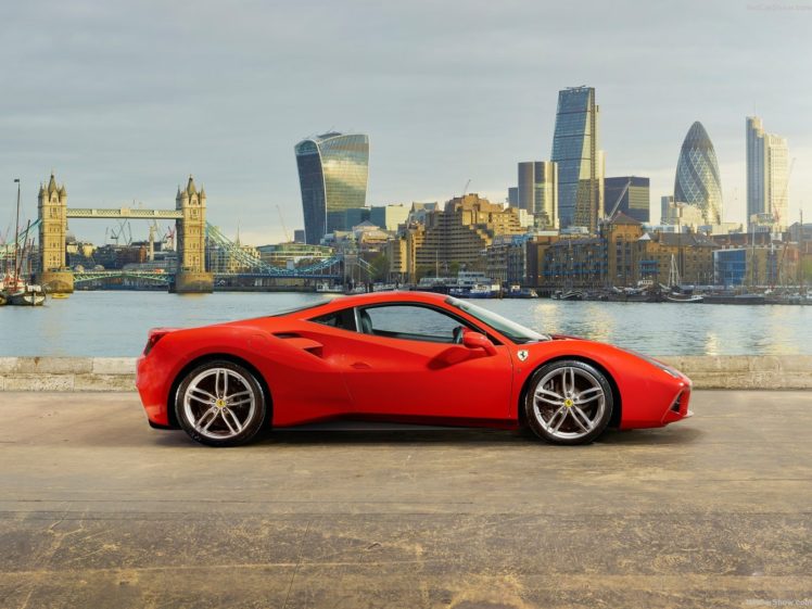 2015, Ferrari, Gtb, 488, Supercar, Cars HD Wallpaper Desktop Background