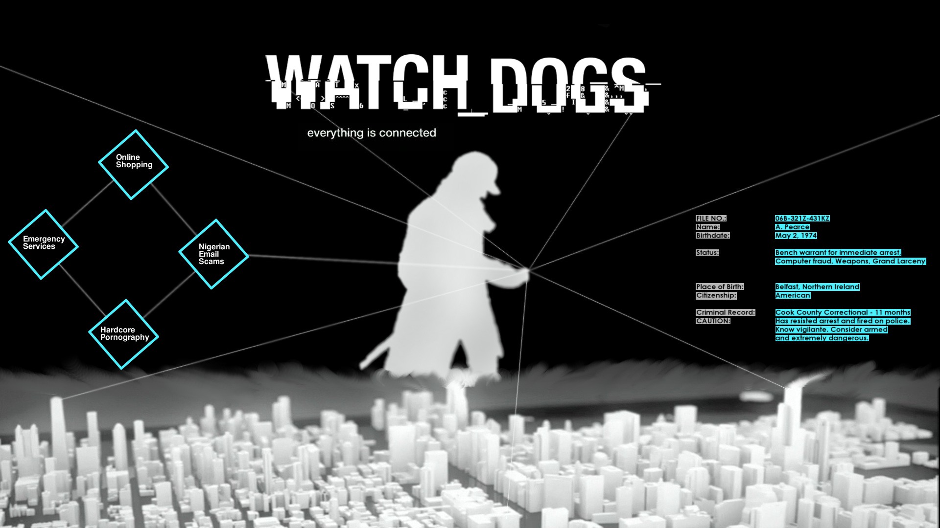 video, Games, Chicago, Ubisoft, Watch, Dogs, Phone Wallpaper