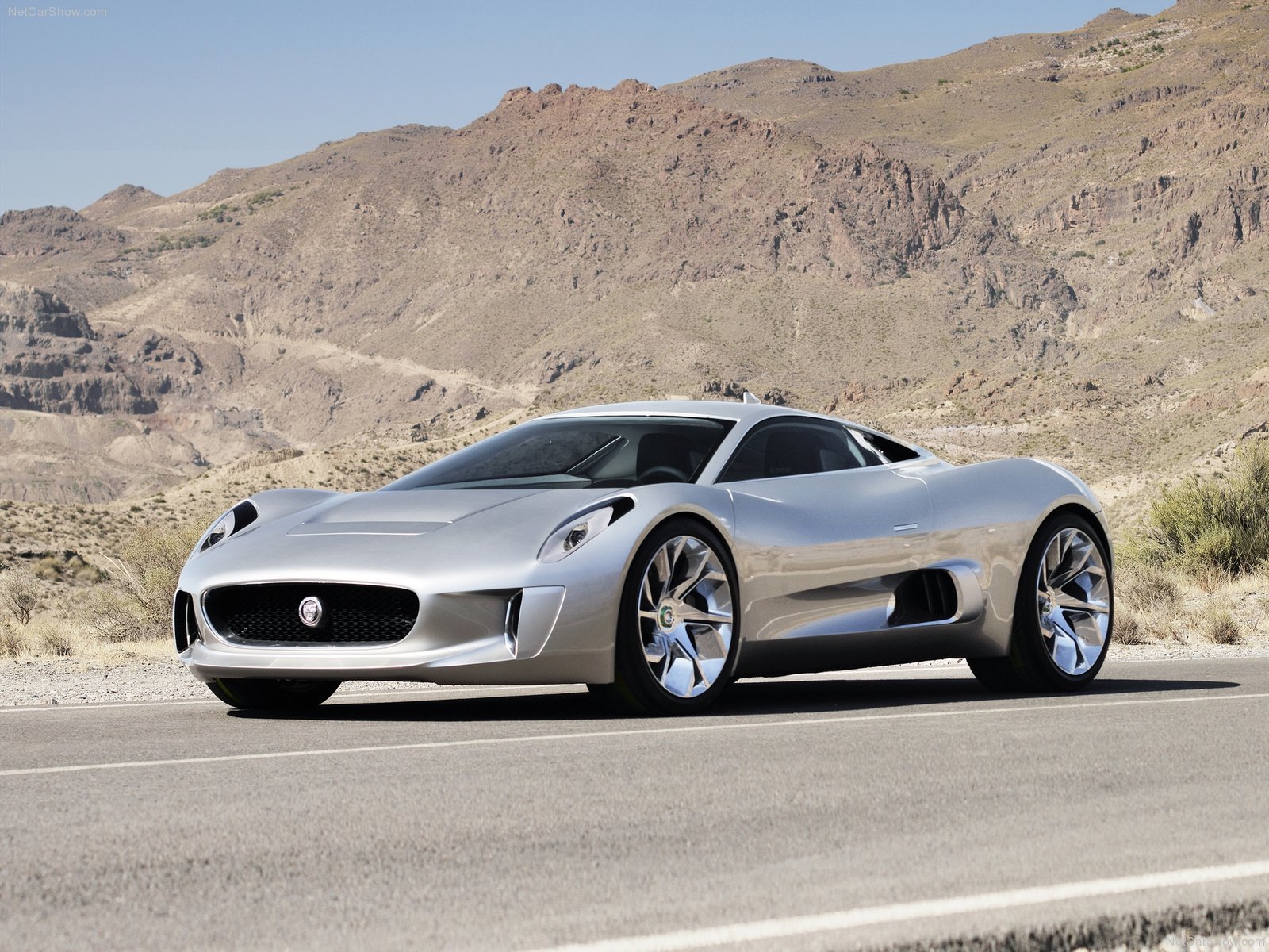 jaguar, C x75, Concept, Cars, Supercars, 2010 Wallpaper