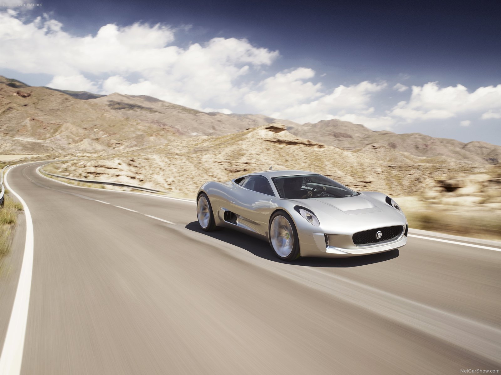 jaguar, C x75, Concept, Cars, Supercars, 2010 Wallpaper