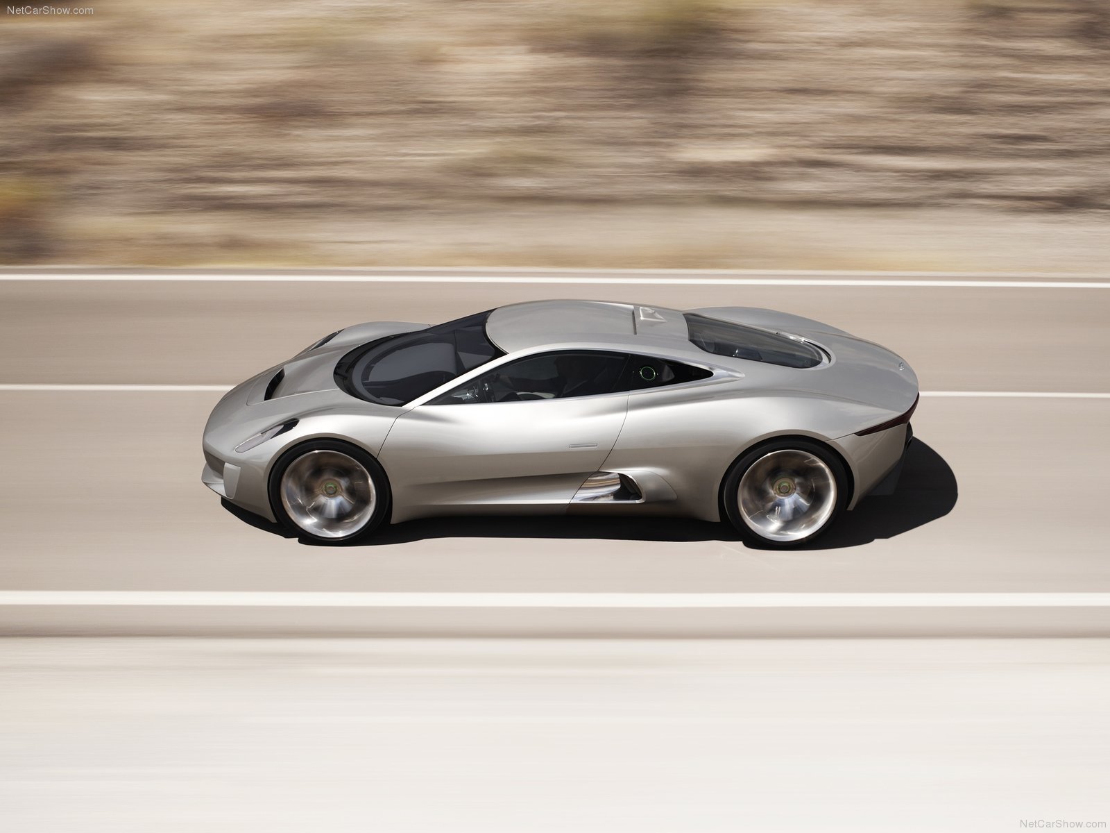 jaguar, C x75, Concept, Cars, Supercars, 2010 Wallpaper