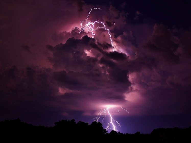 clouds, Storm, Lightning Wallpapers HD / Desktop and Mobile Backgrounds