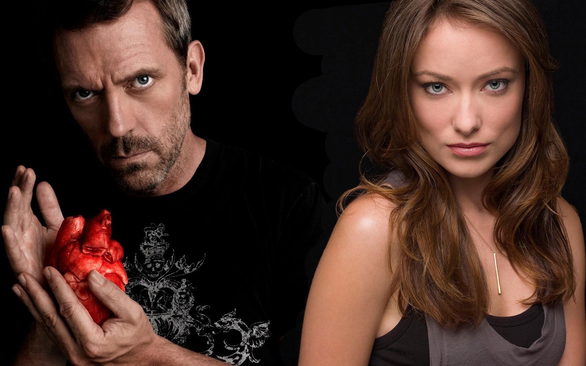 movies, House, Hugh, Laurie, House, M, D, Olivia, Wilde Wallpaper