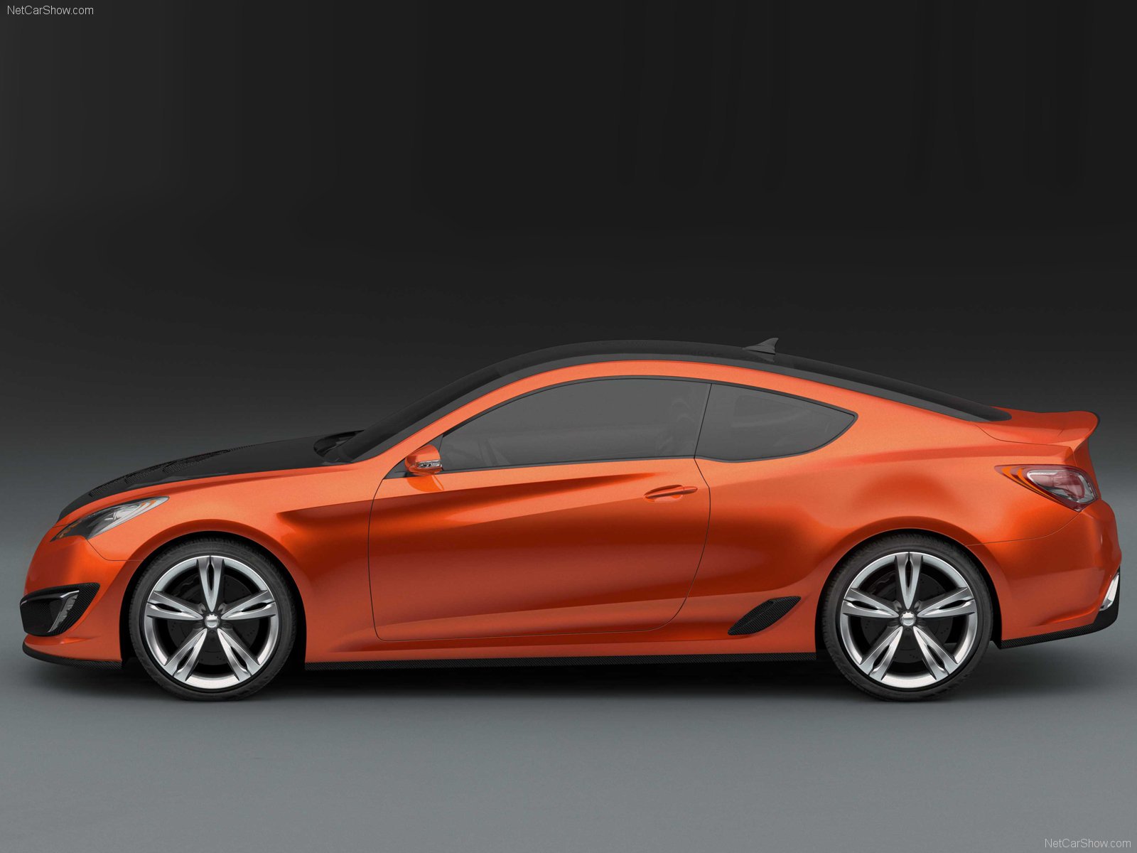 art, Cars, Concept, Coupe, Genesis, Hyundai, 2007 Wallpaper