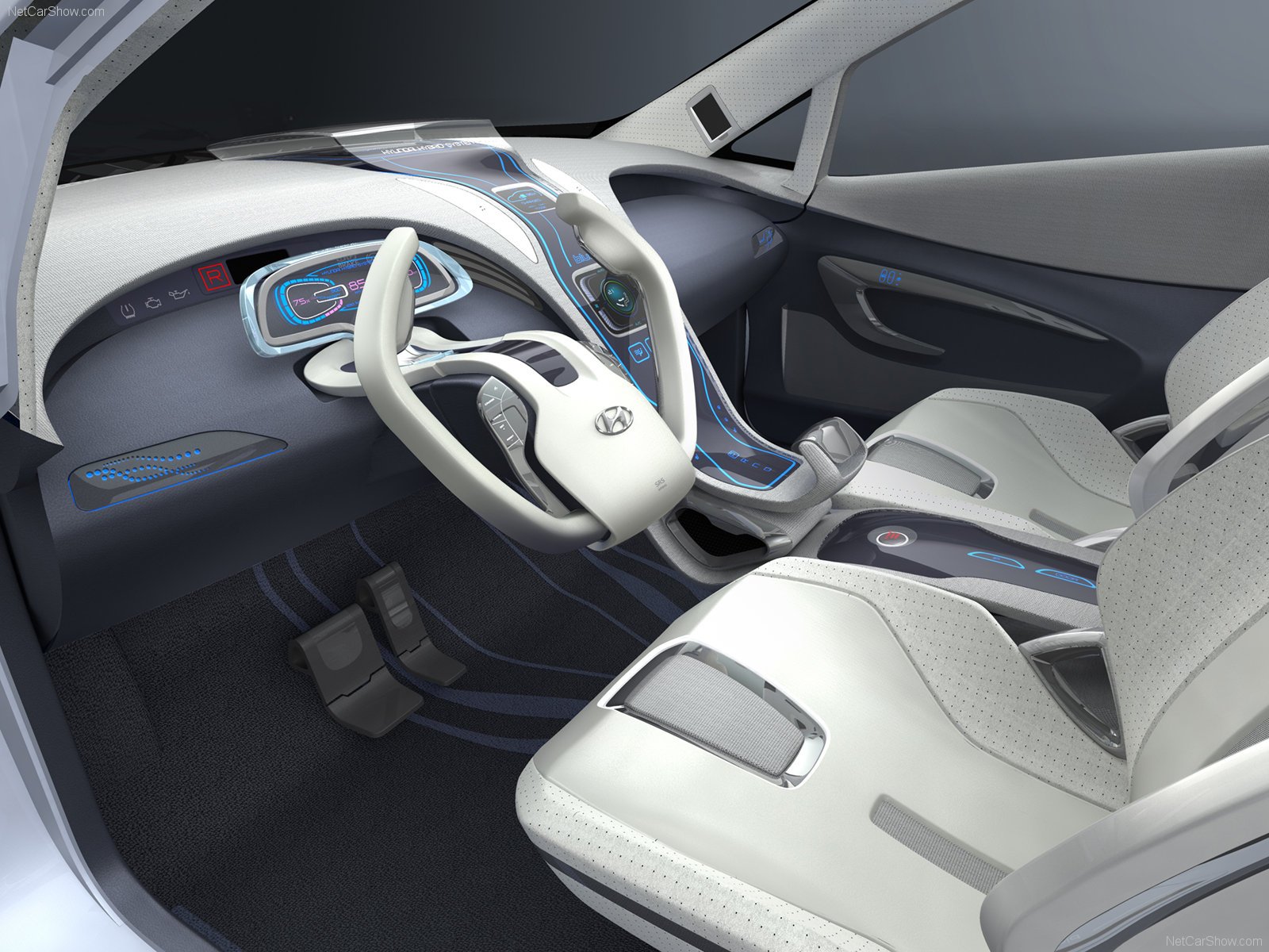 hyundai, Blue will, Concept, Cars, 2009 Wallpaper