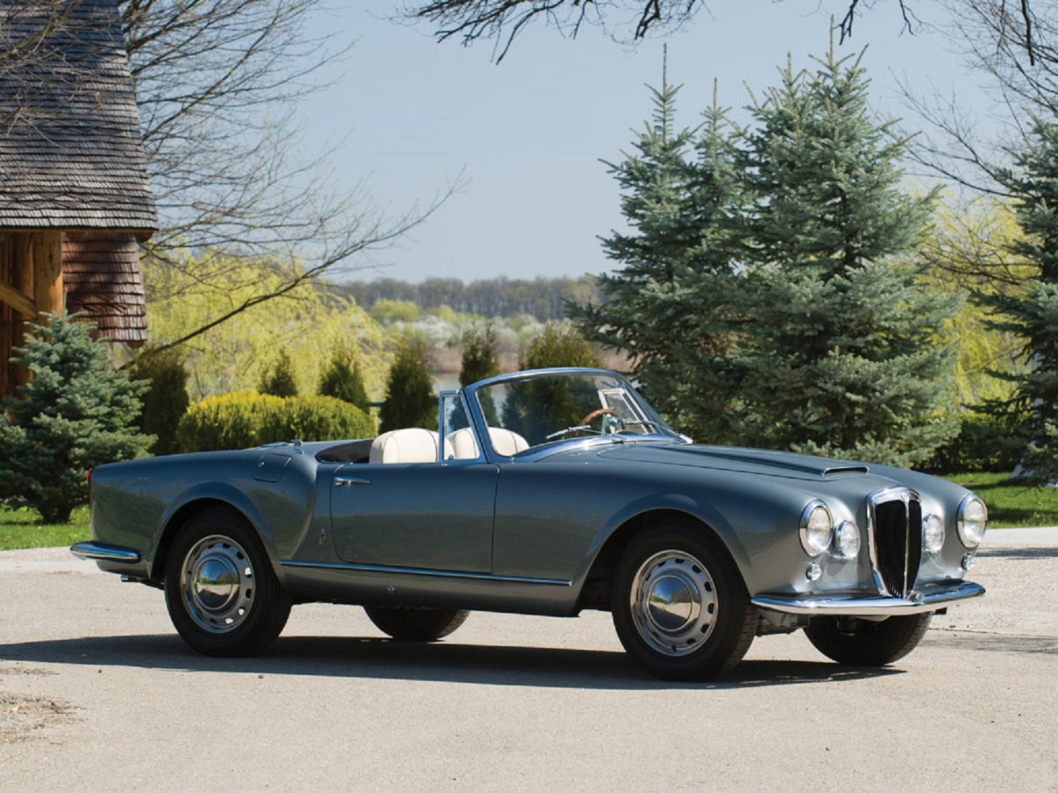 1958, Lancia, Aurelia, B24s, Convertible, Pinin, Farina, Calssic, Cars Wallpaper