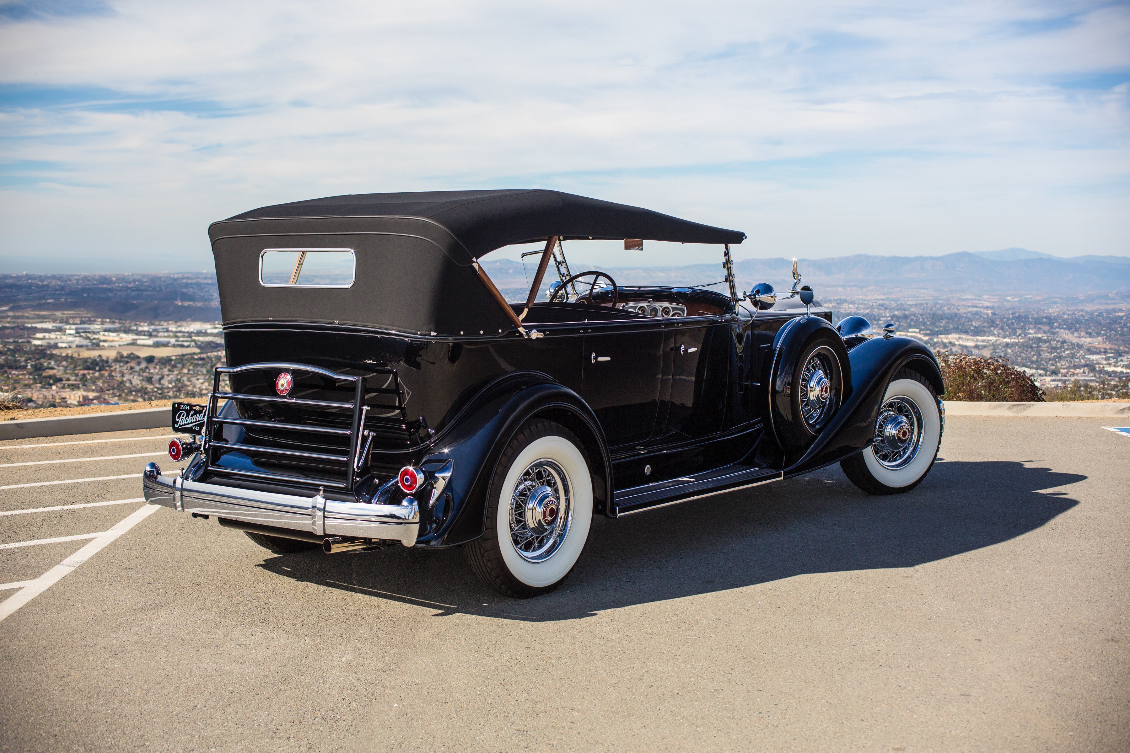 1934, Packard, Twelve7, Passenger, Touring, Classic, Old, Vintage, Original, Usa, 3600x2400 06 Wallpaper