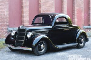 1935, Ford, Coupe, 3, Window, Hotrod, Hot, Rod, Custom, Old, School, Black, Usa, 1600×1200 03