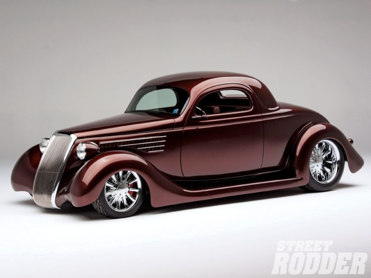 1935, Ford, Coupe, 3, Window, Hotrod, Streetrod, Hot, Rod, Street, Hitech, Usa, 1600×1200 01 HD Wallpaper Desktop Background