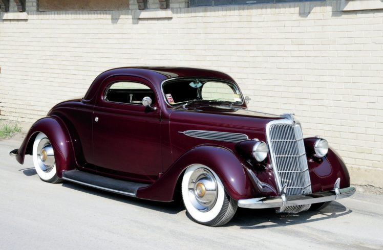 1935, Ford, Coupe, 3, Window, Hotrod, Hot, Rod, Custom, Old, School, Usa, 2048×1340 07 HD Wallpaper Desktop Background