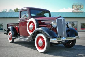 1936, Chevrolet, Pickup, Classic, Old, Retro, Vintage, Red, Silver, Usa, 1500×1000 06