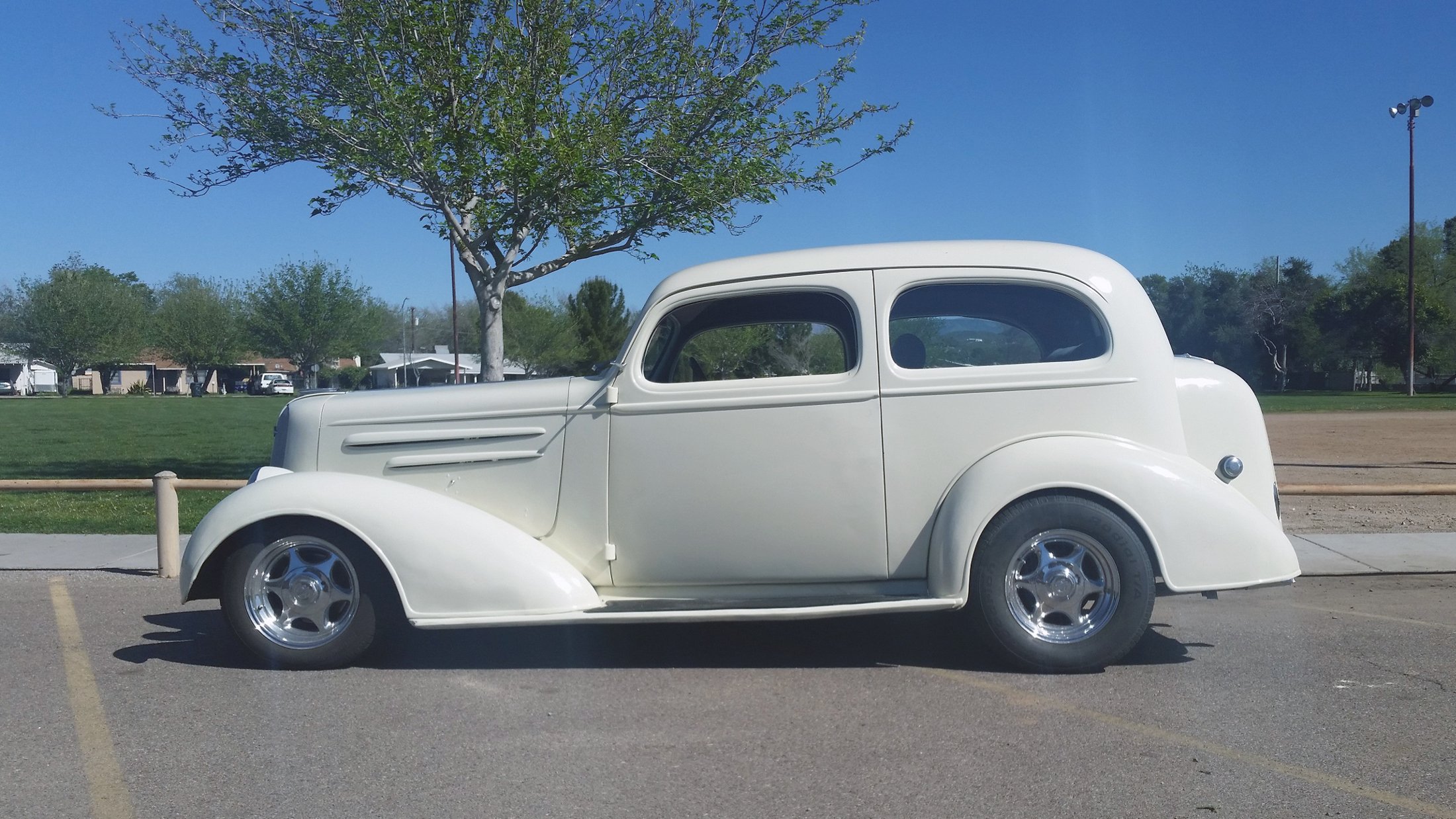 1936, Chevrolet, Sedan, Two, Door, Streetrod, Hotrod, Hot, Rod, Street, Usa, 2200x1238 01 Wallpaper