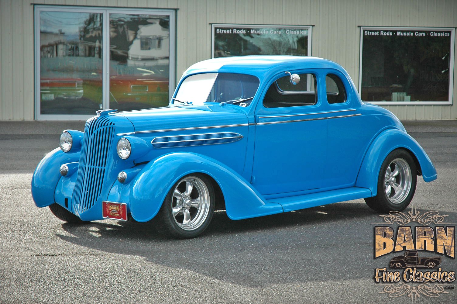 1936, Chrysler, Coupe, 5, Window, Streetrod, Hotrod, Hot, Rod, Street, Blue, Usa, 1500x1000 02 Wallpaper