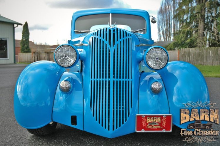 1936, Chrysler, Coupe, 5, Window, Streetrod, Hotrod, Hot, Rod, Street, Blue, Usa, 1500×1000 09 HD Wallpaper Desktop Background