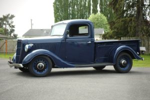 1936, Ford, Pickup, Classic, Old, Retro, Vintage, Blue, Usa, 1500×1000 03
