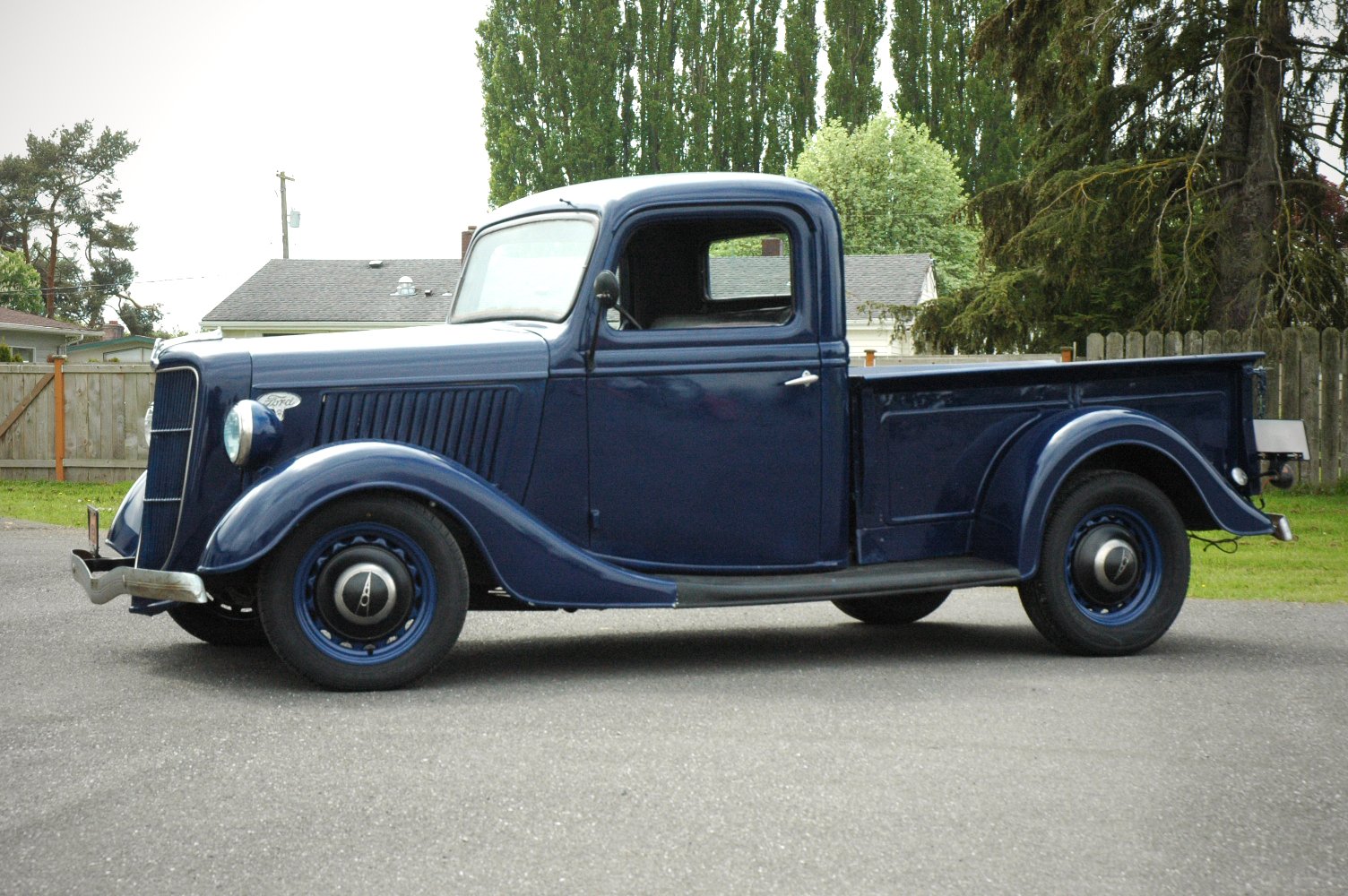 1936, Ford, Pickup, Classic, Old, Retro, Vintage, Blue, Usa, 1500x1000 03 Wallpaper
