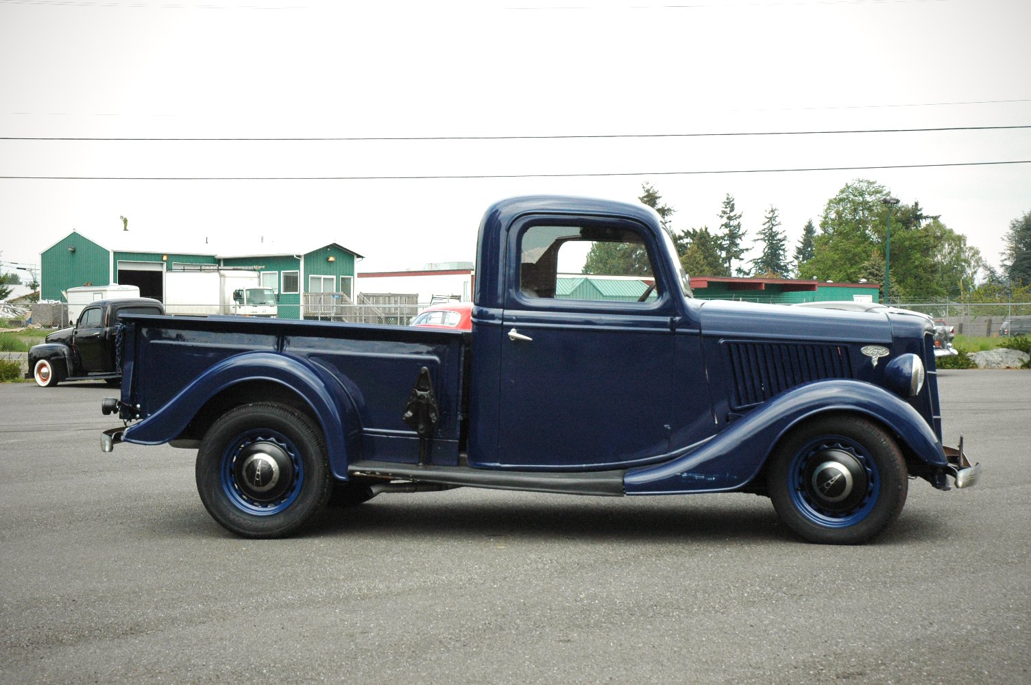 1936, Ford, Pickup, Classic, Old, Retro, Vintage, Blue, Usa, 1500x1000 07 Wallpaper
