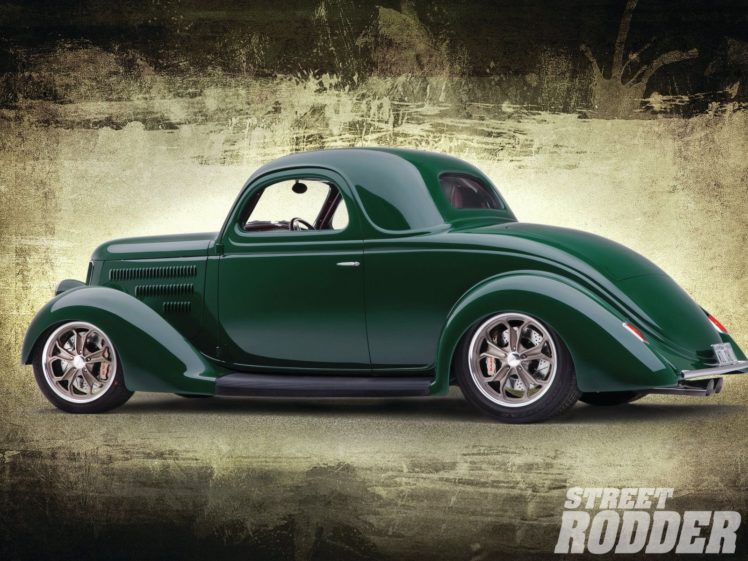 1936, Ford, Coupe, 3, Window, Hotrod, Streetrod, Hot, Rod, Street, Usa, 1600×1200 02 HD Wallpaper Desktop Background