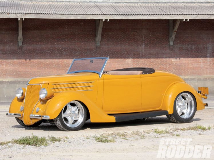 1936, Ford, Roadster, Hotrod, Streetrod, Hot, Rod, Street, Orange, Usa, 1600×1200 01 HD Wallpaper Desktop Background
