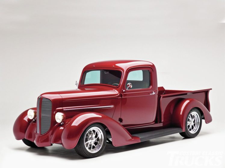 1937, Dodge, Pickup, Hotrod, Streetrod, Hot, Rod, Street, Usa, 1600×1200 01 HD Wallpaper Desktop Background