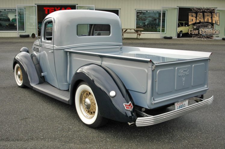 1938, Ford, Pickup, Hotrod, Hod, Rod, Old, School, Custom, Usa, 1500×1000 12 HD Wallpaper Desktop Background