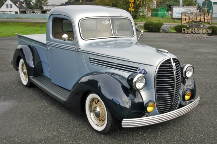 1938, Ford, Pickup, Hotrod, Hod, Rod, Old, School, Custom, Usa, 1500×1000 16 HD Wallpaper Desktop Background
