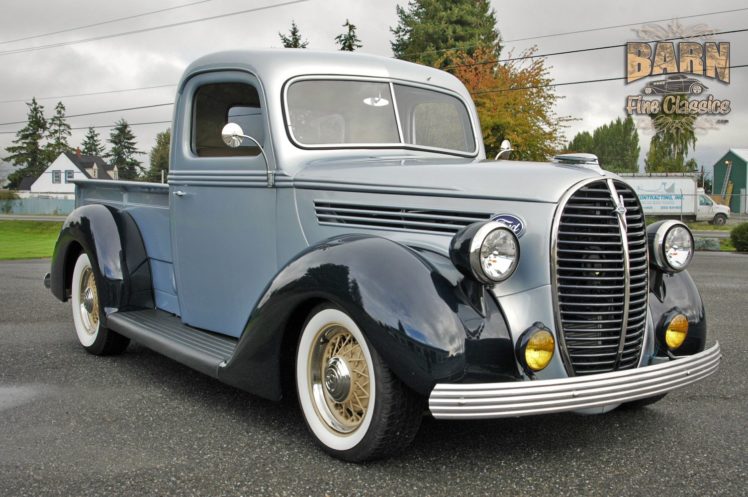 1938, Ford, Pickup, Hotrod, Hod, Rod, Old, School, Custom, Usa, 1500×1000 17 HD Wallpaper Desktop Background