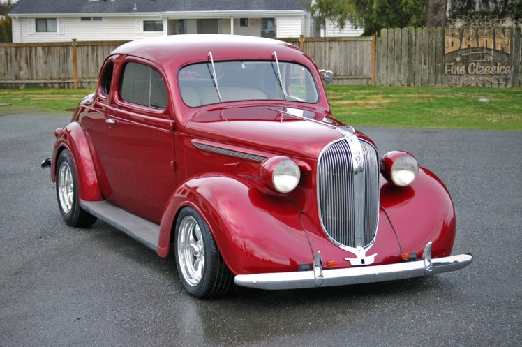 1938, Plymouth, Coupe, 2, Door, Hotrod, Streetrod, Hot, Rod, Street, Red, Usa, 1500×1000 06 HD Wallpaper Desktop Background