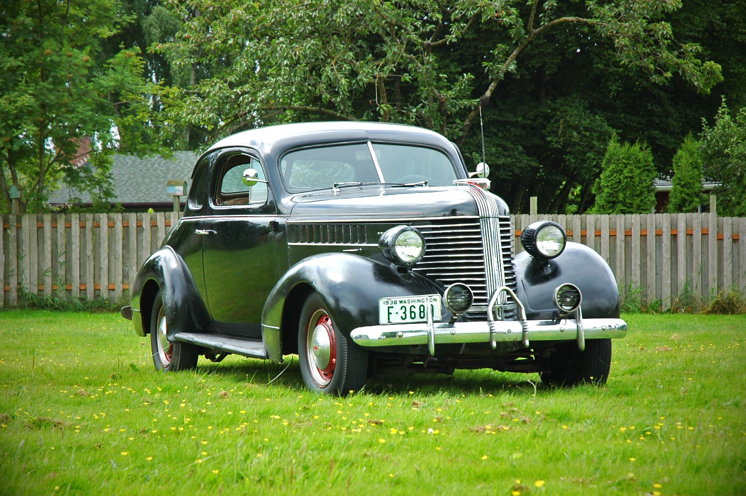 1938, Pontiac, Coupe, 2, Door, Classic, Old, Retro, Vintage, Usa ...