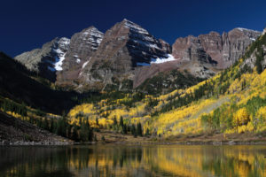 mountain, Lake, Trees, Landscape, Nature, Rocks, Colorado, Usa, Autumn
