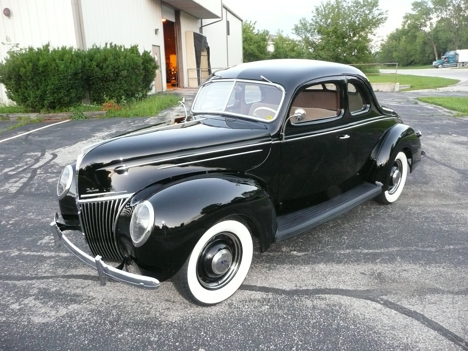 1939, Ford, Deluxe, Coupe, Classic, Old, Retro, Vintage, Black, Usa, 1600x1200 01 Wallpaper