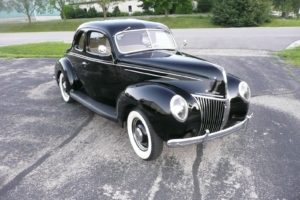 1939, Ford, Deluxe, Coupe, Classic, Old, Retro, Vintage, Black, Usa, 1600×1200 04