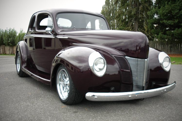 1940, Ford, Coupe, Deluxe, Hotrod, Streetrod, Hot, Rod, Street, Usa, 1500×1000 015 HD Wallpaper Desktop Background