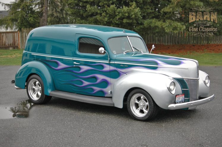 1940, Ford, Deluxe, Sedan, Delivery, Hotrod, Streetrod, Hot, Rod, Street, Usa, 1500×1000 09 HD Wallpaper Desktop Background